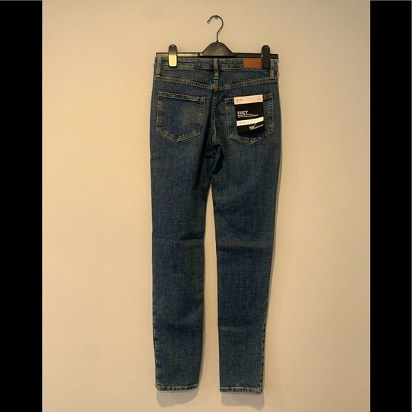 Outland Denim lucy organic stretch cotton skinny jeans size 25, NWT - Picture 3 of 10